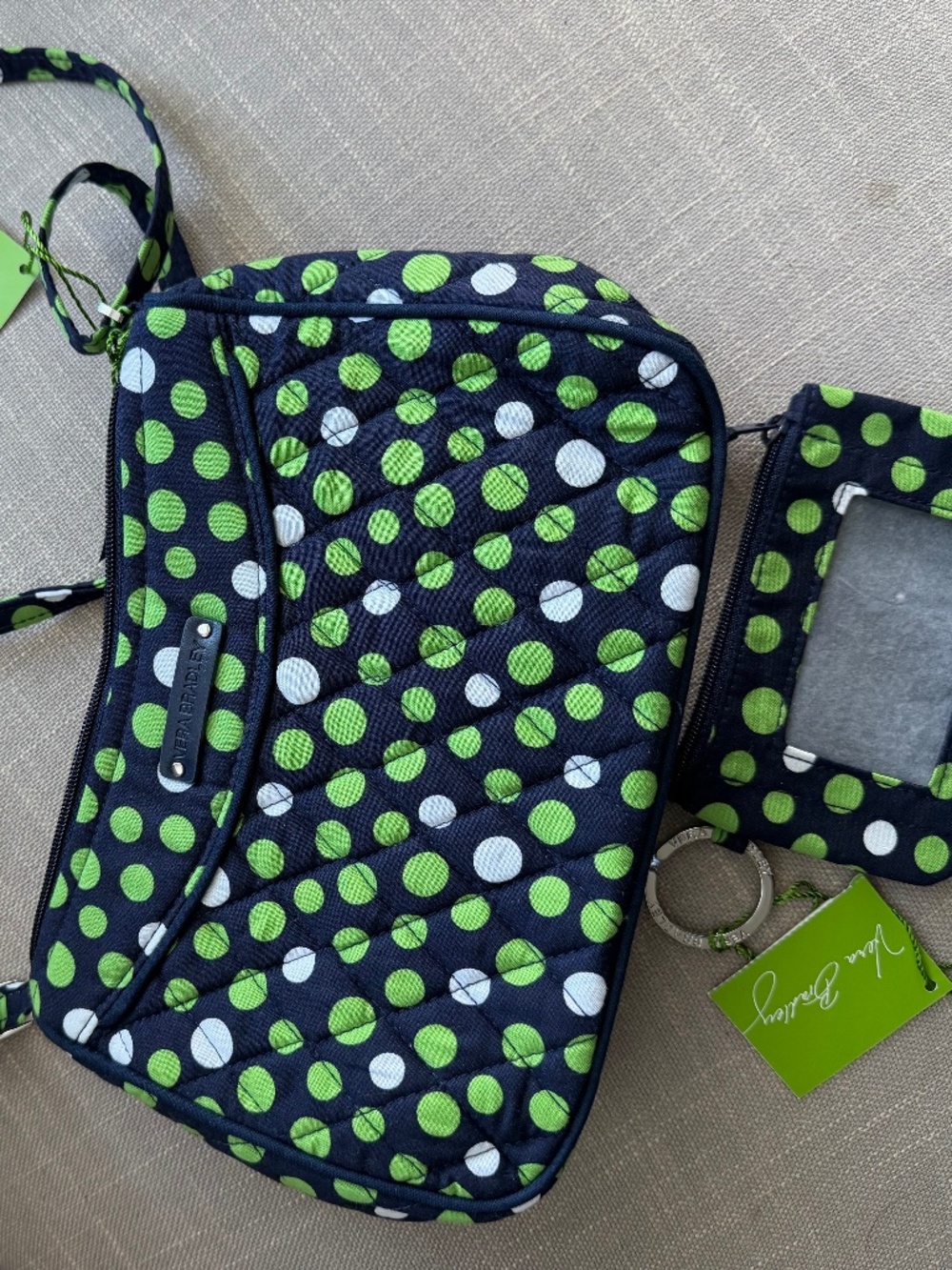 NWT Vera Bradley crossbody purse with matching wallet